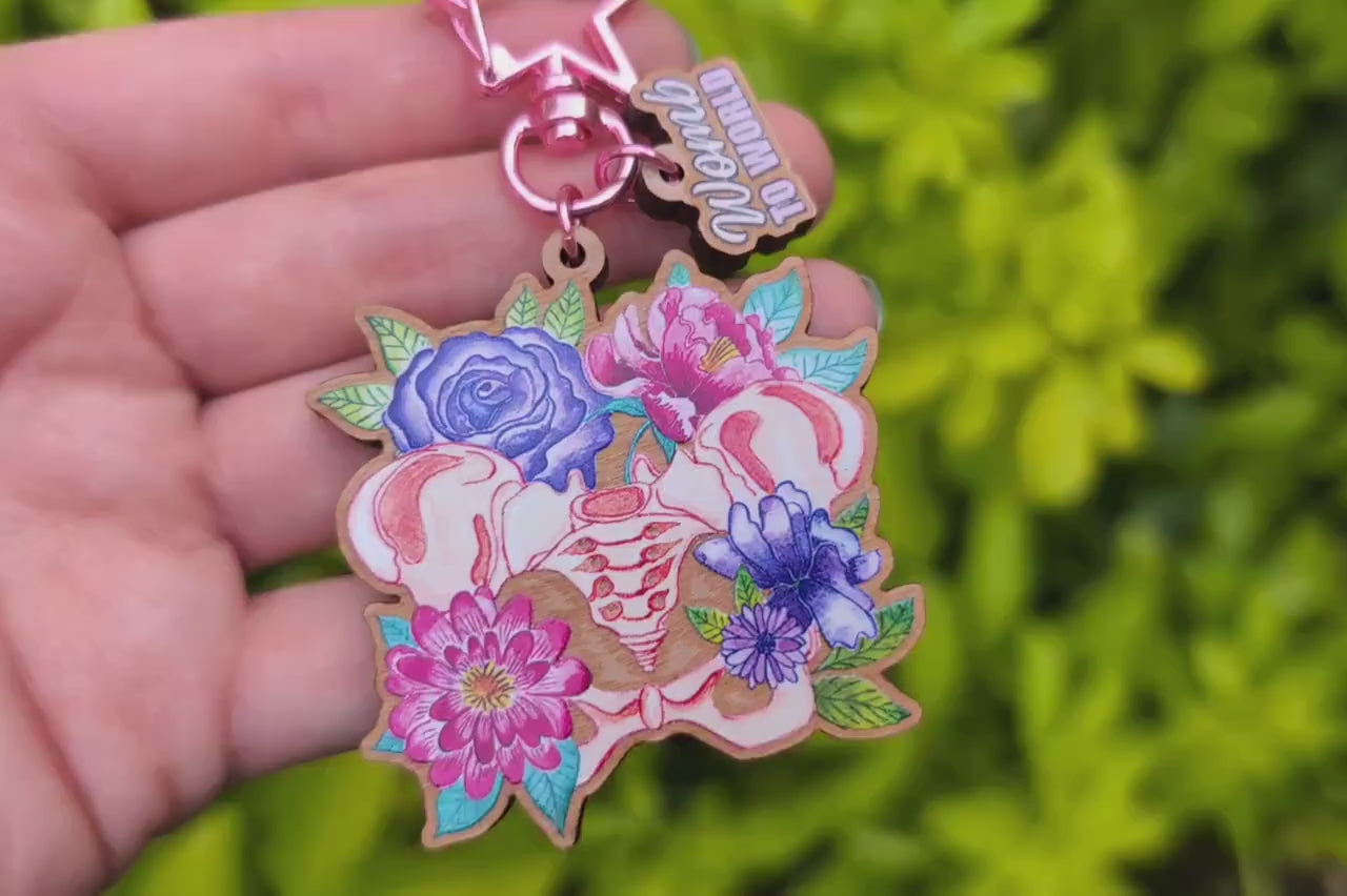 Pelvis Anatomy Keyring