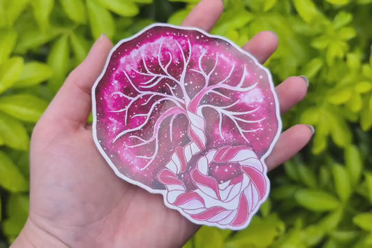Placenta Art Sticker 10cm