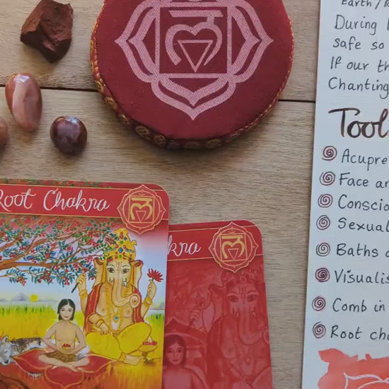 Root Chakras for Birth Toolkit: Holistic Doula Handouts for Spiritual Birth Education (PDF Printout)
