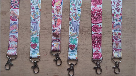Midwife Lanyard Key Fob
