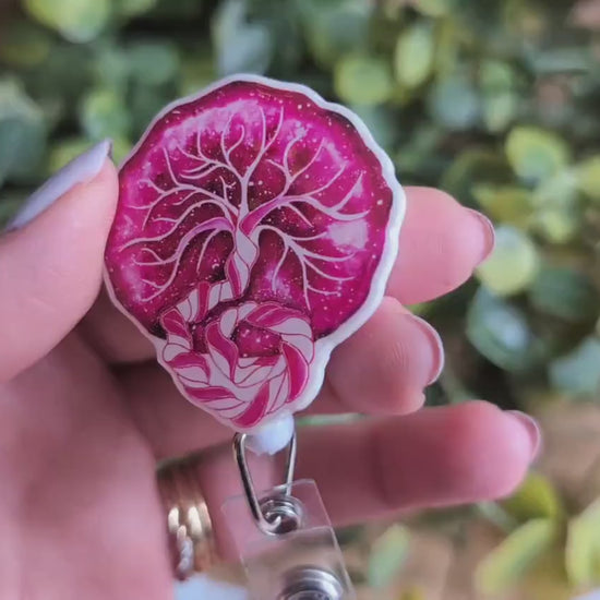Placenta Badge Reel