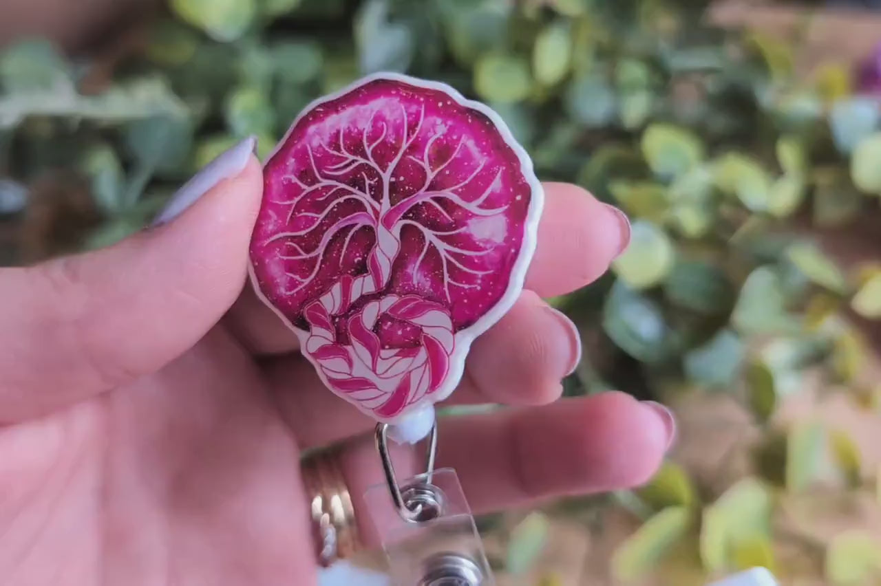 Placenta Badge Reel