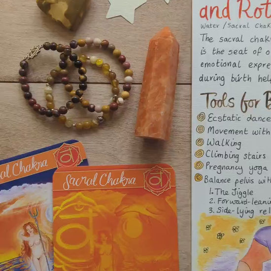 Sacral Chakras for Birth Toolkit: Doula Handout for Spiritual Birth Education (PDF Download)