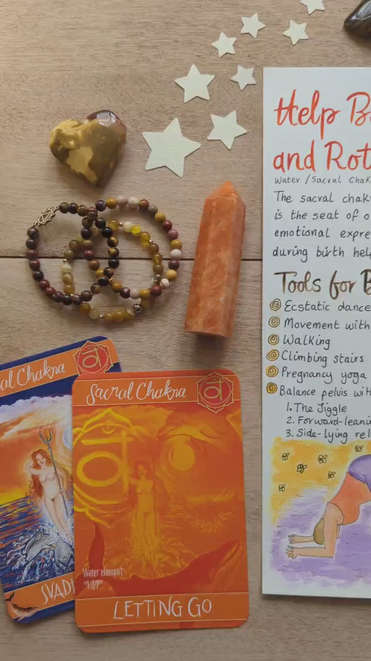 Sacral Chakras for Birth Toolkit: Doula Handout for Spiritual Birth Education (PDF Download)