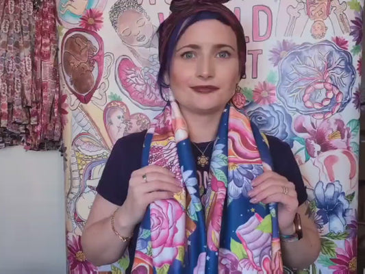 Yoni Art Scarf
