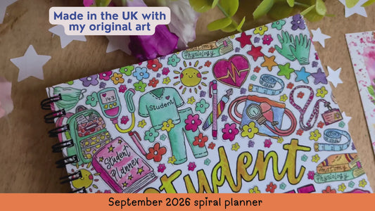 Student Midwife Planner Notebook