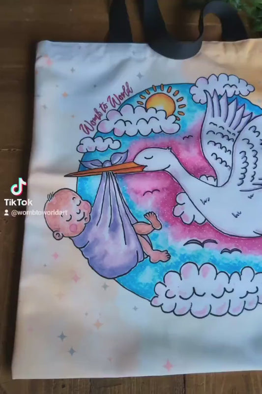 Stork New Baby Bag