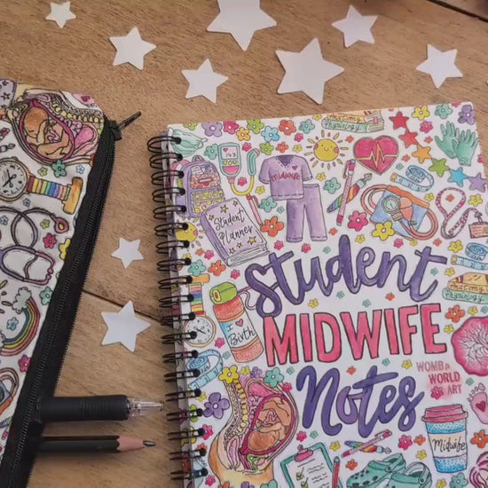 A5 Student Midwife Notebook Lined