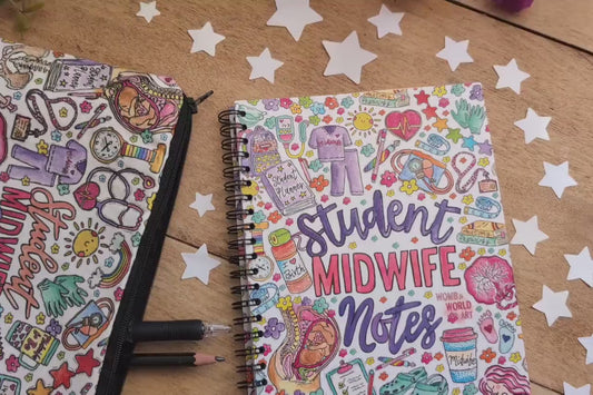 A5 Student Midwife Notebook Lined