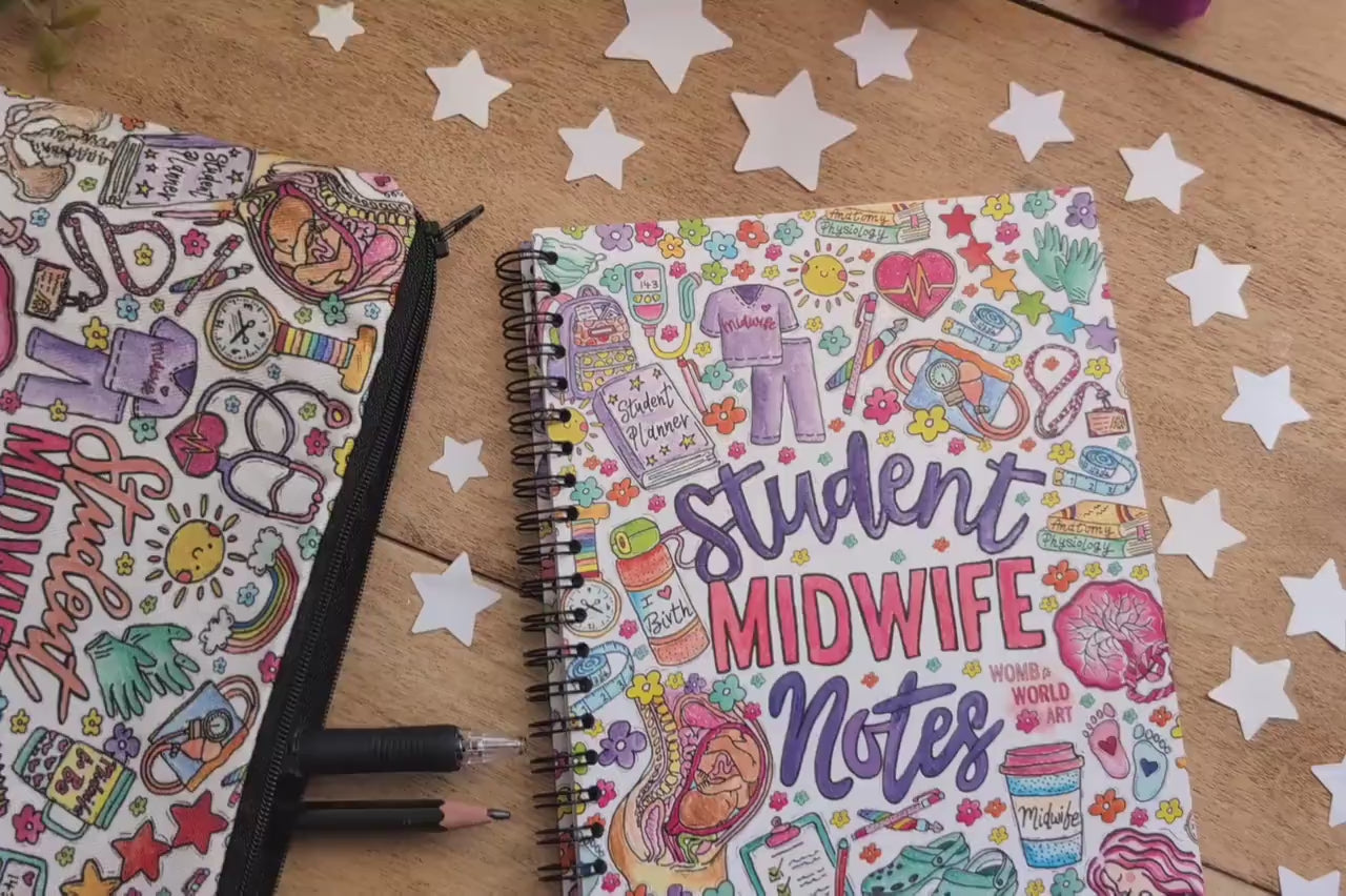A5 Student Midwife Notebook Lined