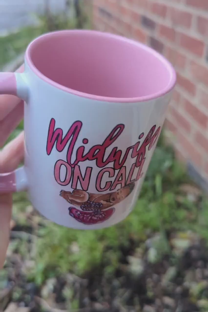Midwife on Call Mug