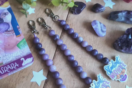 Student Midwife Dilation Beads Lepidolite