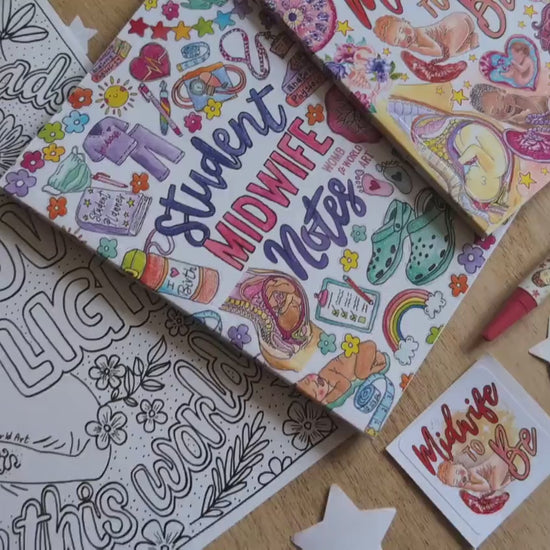 Student Midwife Pocket Notebooks A6 Lined