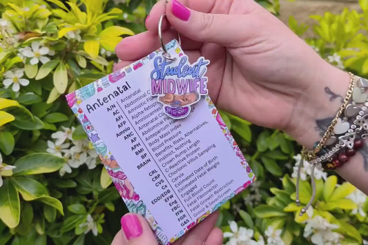 Student Midwife Abbreviations: Pocket Reference Cards - Midwifery Starter Essentials, Maternity Notes Abbreviations