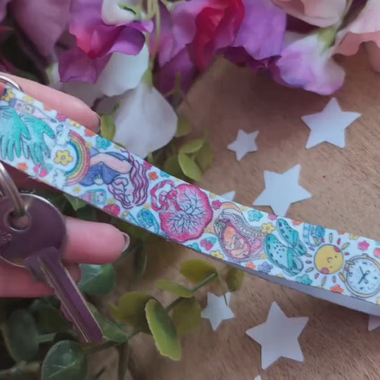 Midwife Key Fob Wrist Strap