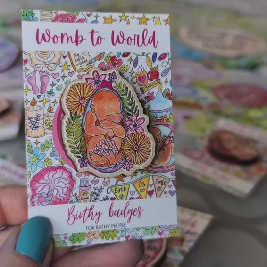 Baby in the Womb Badge