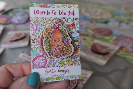 Baby in the Womb Badge