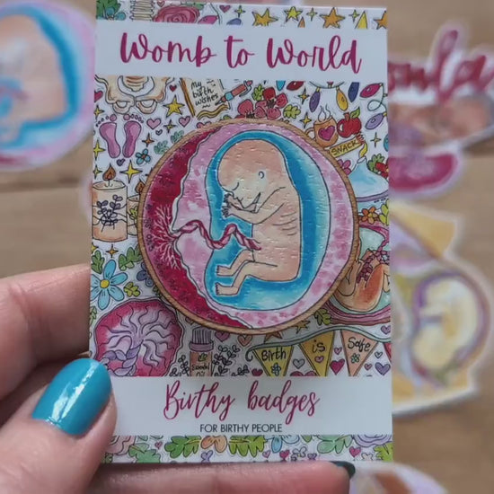 Baby in the Womb Badge