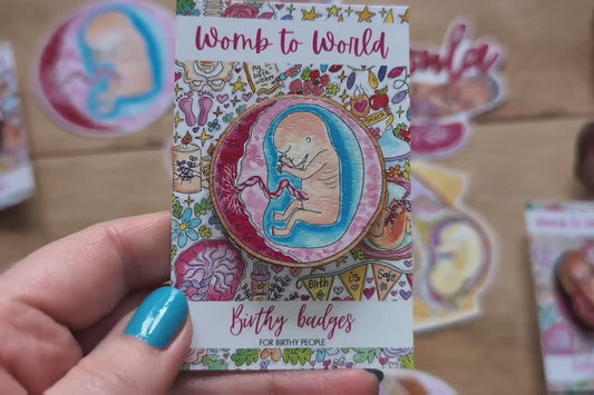 Baby in the Womb Badge