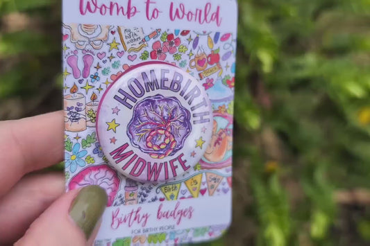 Home Birth Midwife Badge