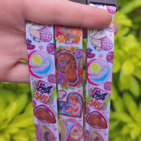 Midwife Lanyard ID Holder