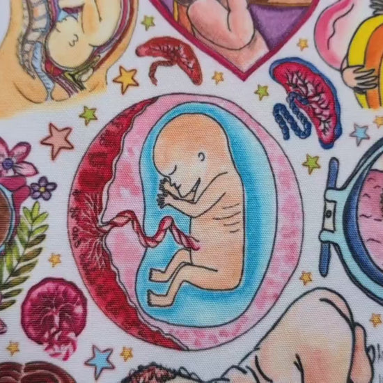 Birth Art Tote Bag