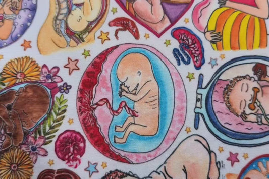 Birth Art Tote Bag