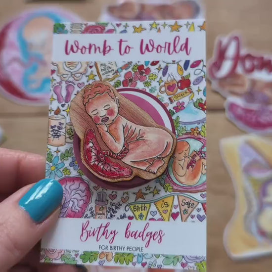 Midwife Pin Badge