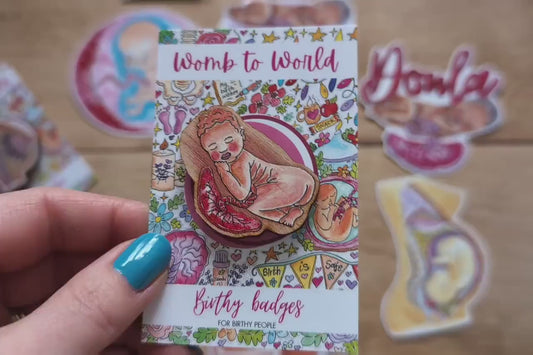Midwife Pin Badge