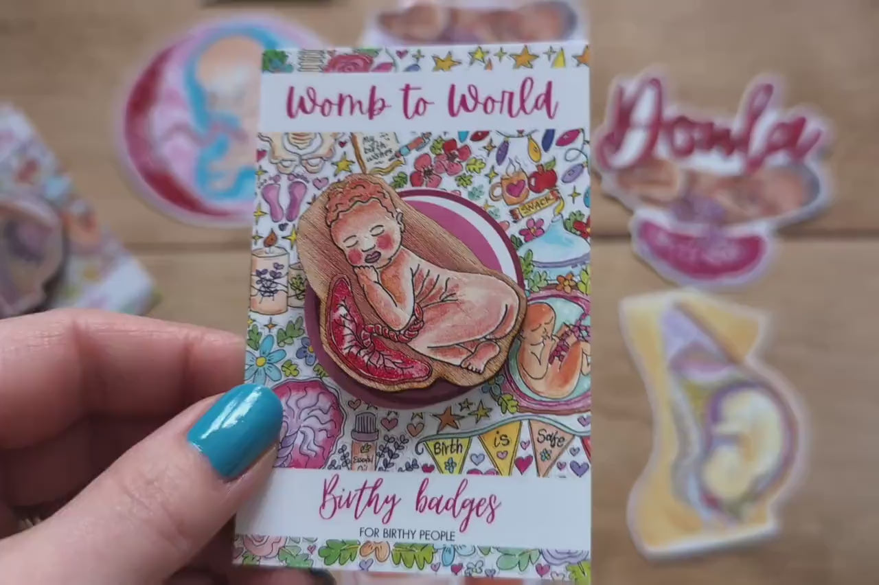 Midwife Pin Badge